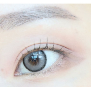 【散光】Lenbling Eye Only 1 Month FloRing Mono Gray 每月抛棄散光彩妝隱形眼鏡